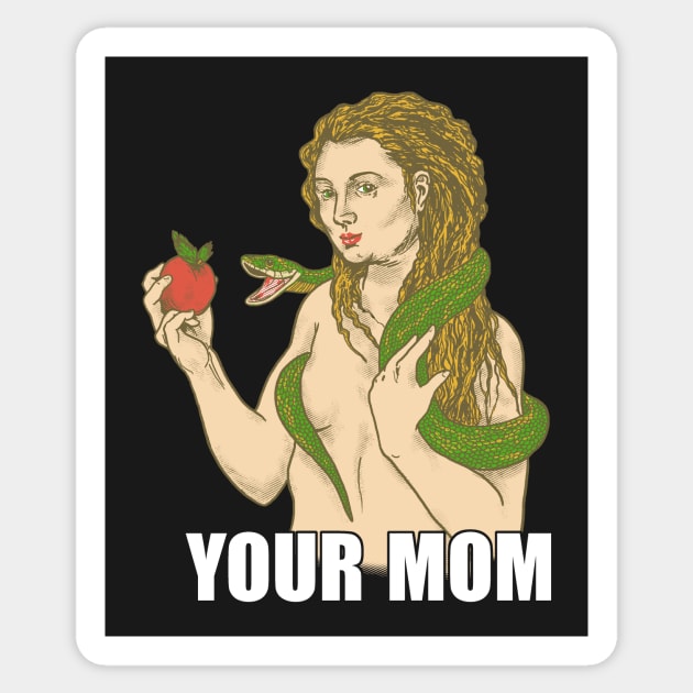 Your Mom Sticker by Hillary White Rabbit